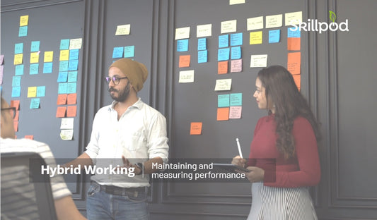Maintaining and measuring performance when hybrid working